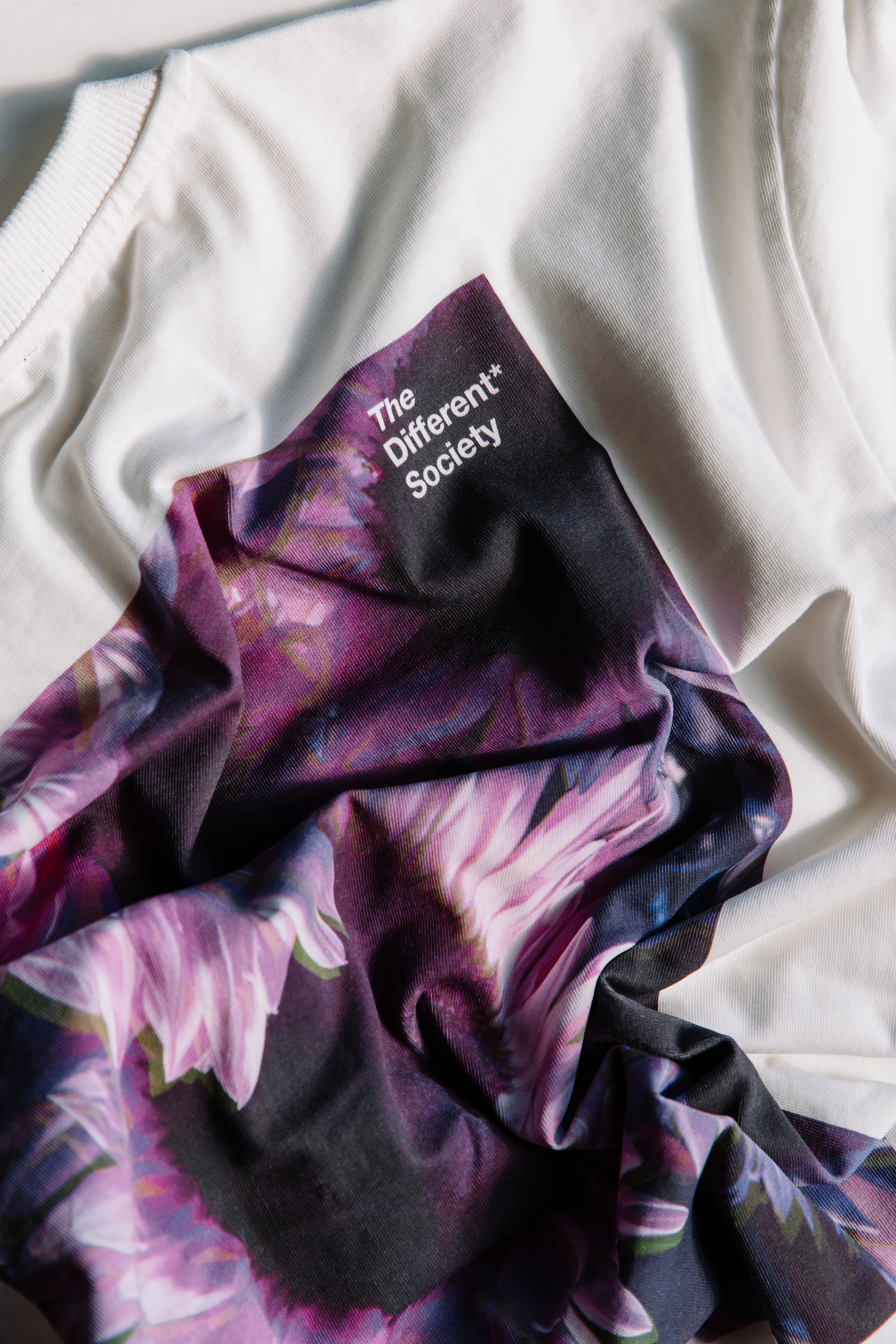 TDS x ACID.FLWRS Sunflower Tee in Purple