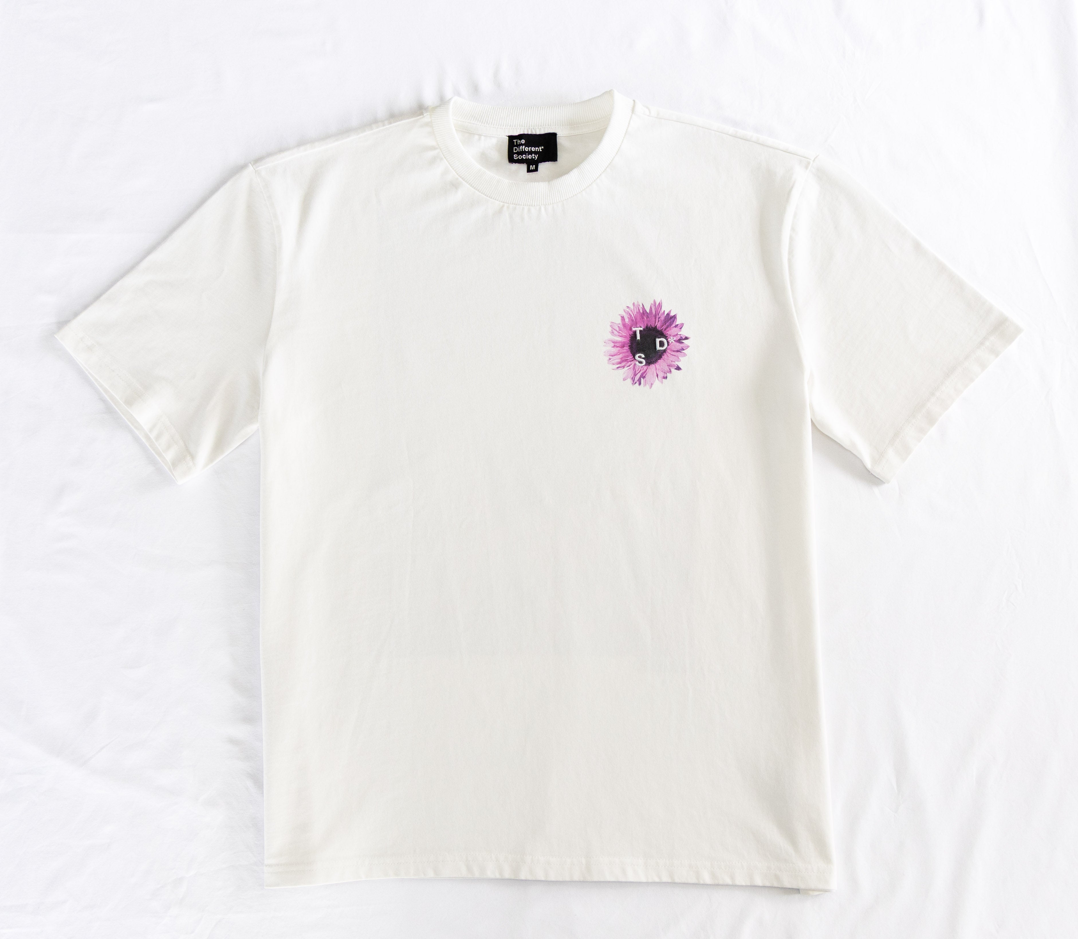 TDS x ACID.FLWRS Sunflower Tee in Purple