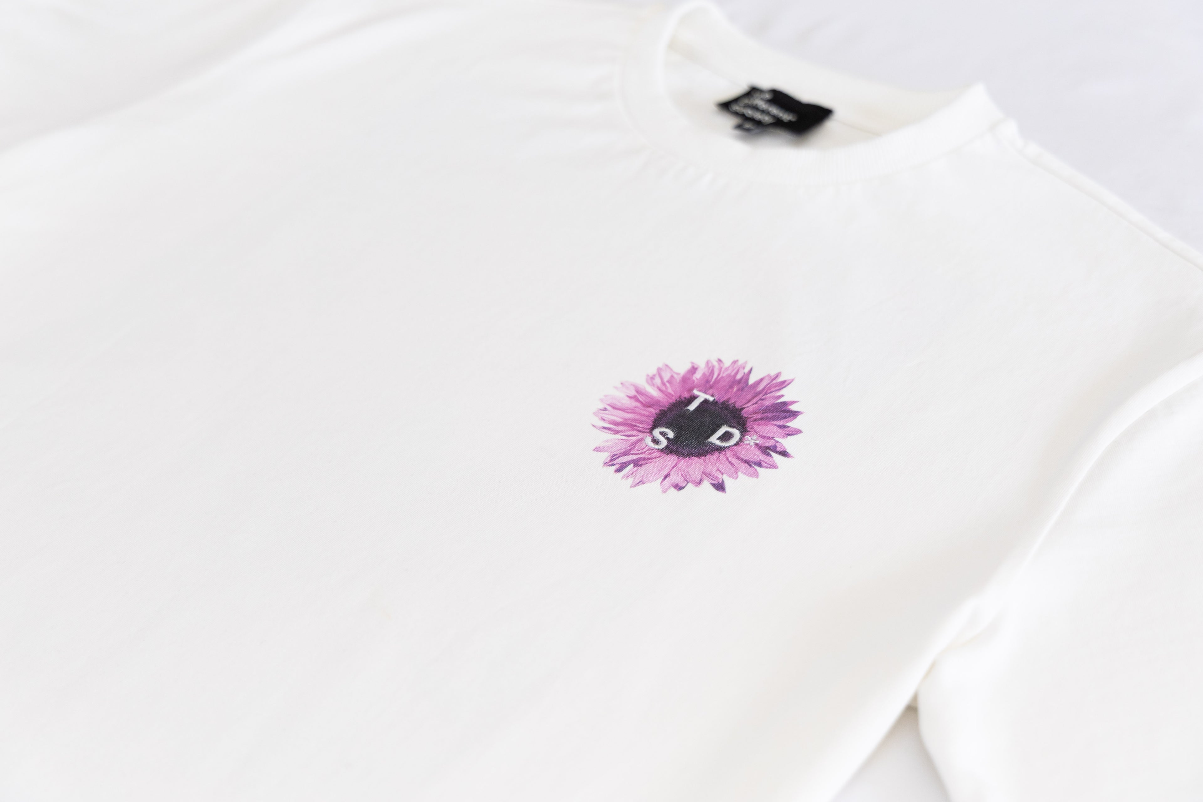 TDS x ACID.FLWRS Sunflower Tee in Purple