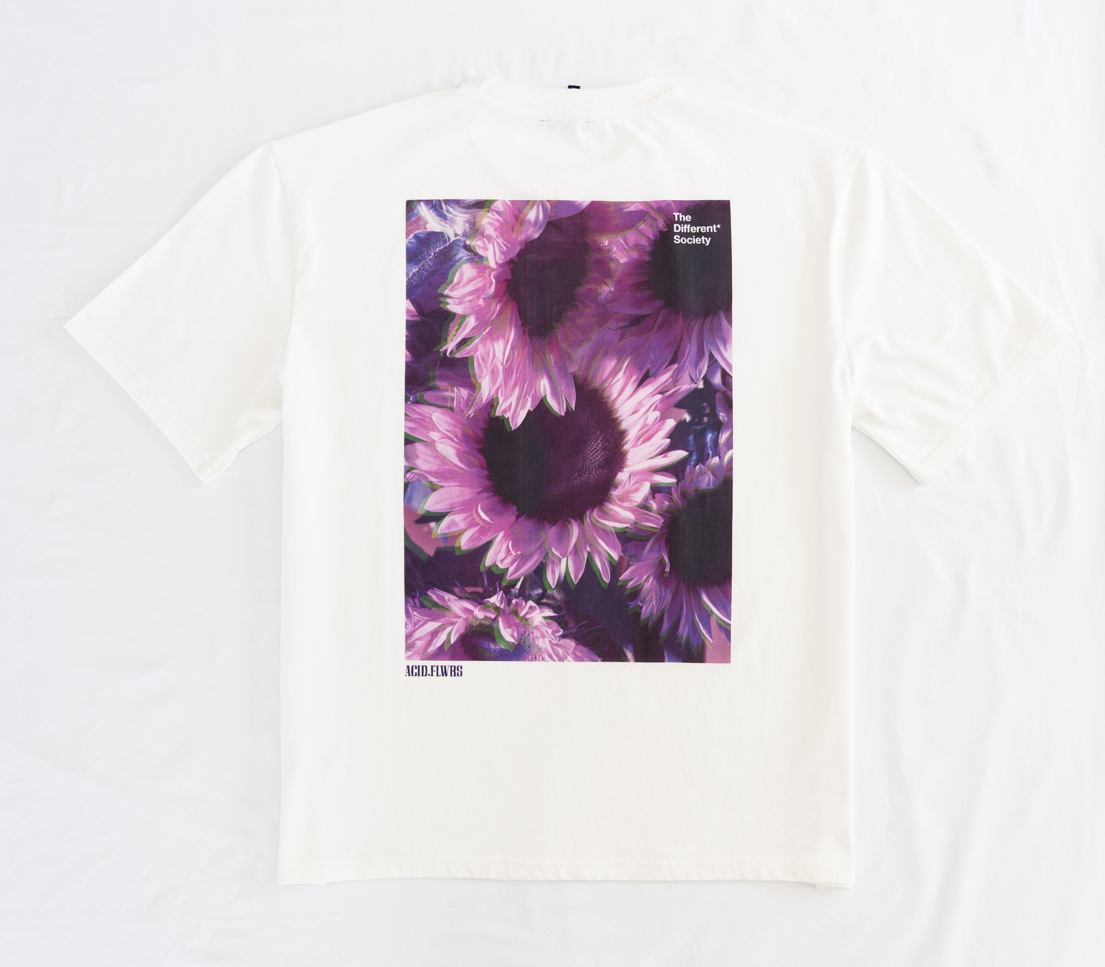 TDS x ACID.FLWRS Sunflower Tee in Purple
